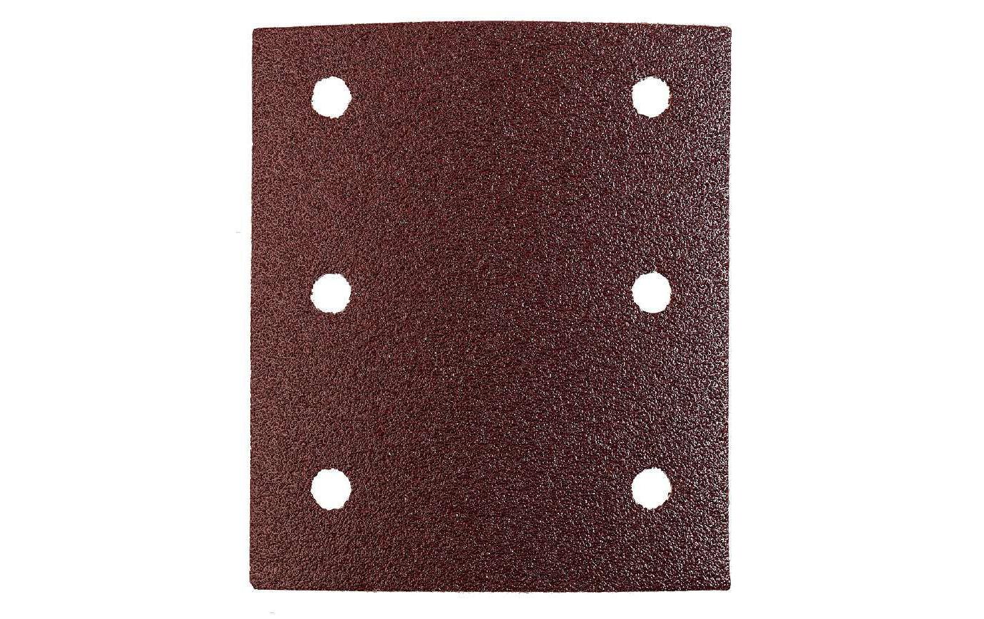 kwb Sandpapier – Körnung 40, 115 × 100 mm, gelocht, 5 Stück