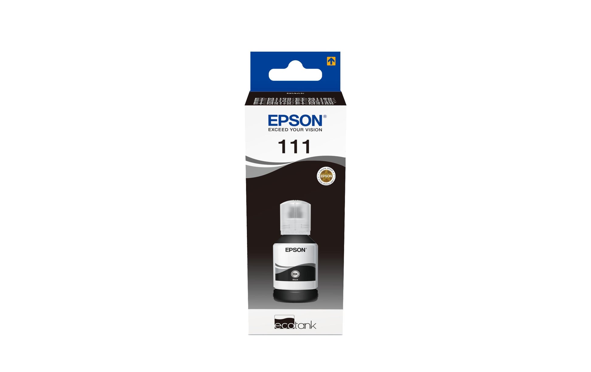 Epson 111 – Tintenflasche, Schwarz, bis zu 6'000 Seiten – für EcoTank ET-M3180, ET-M3170, ET-M3140 und andere