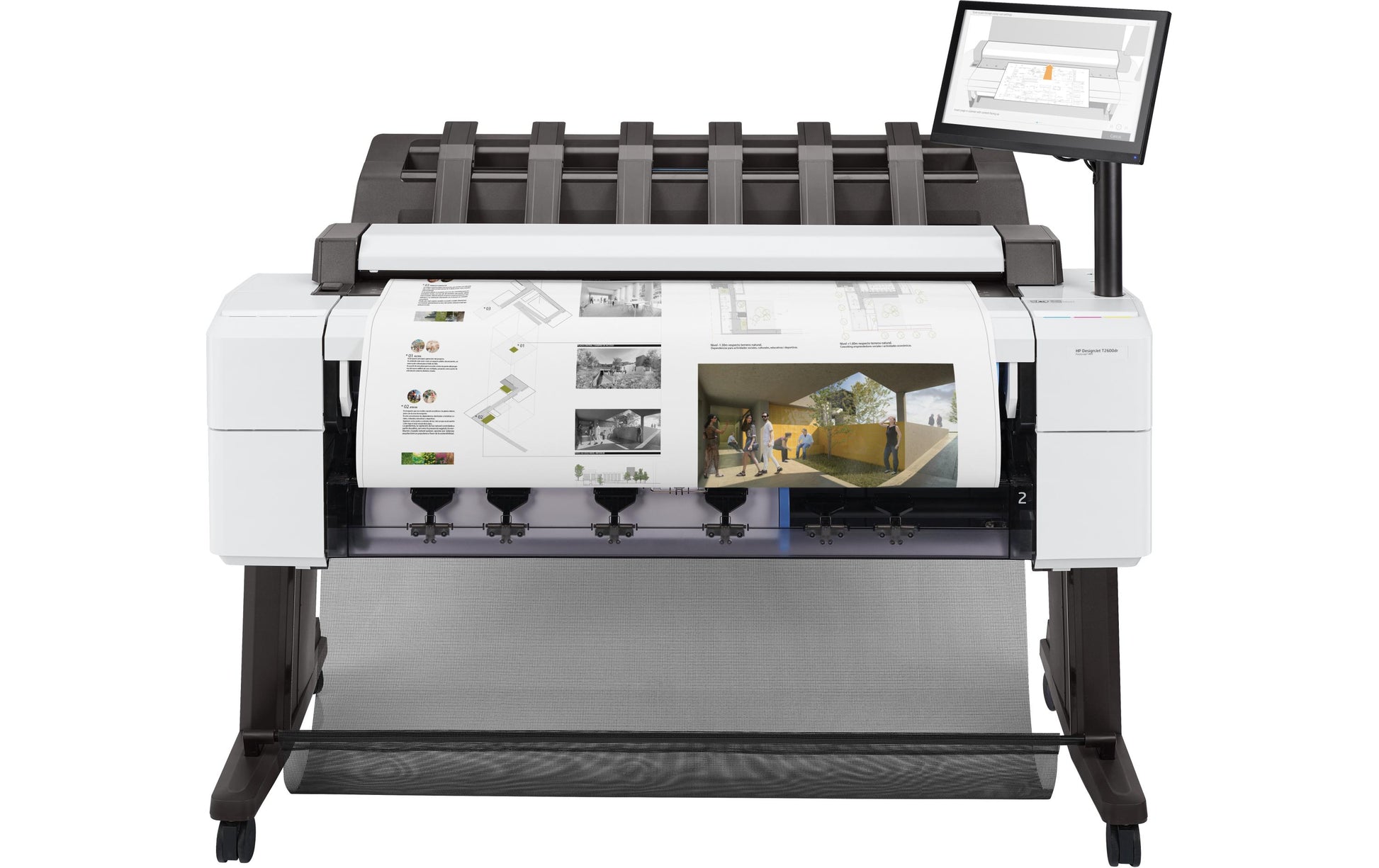 HP DesignJet T2600PS – Grossformat Tintenstrahl-MFP 36", 3-in-1