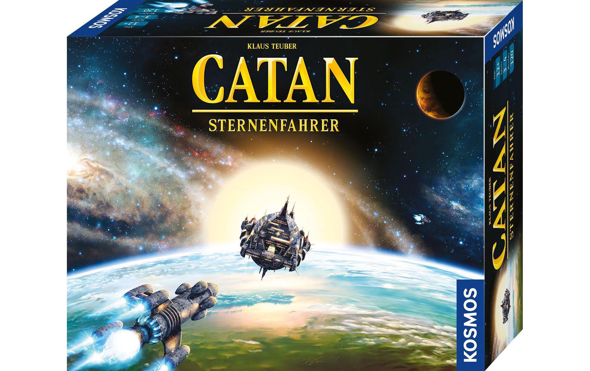 Kosmos CATAN Sternenfahrer – Strategiespiel, 3–4 Spieler, ab 12 Jahren, 90 Min., DE