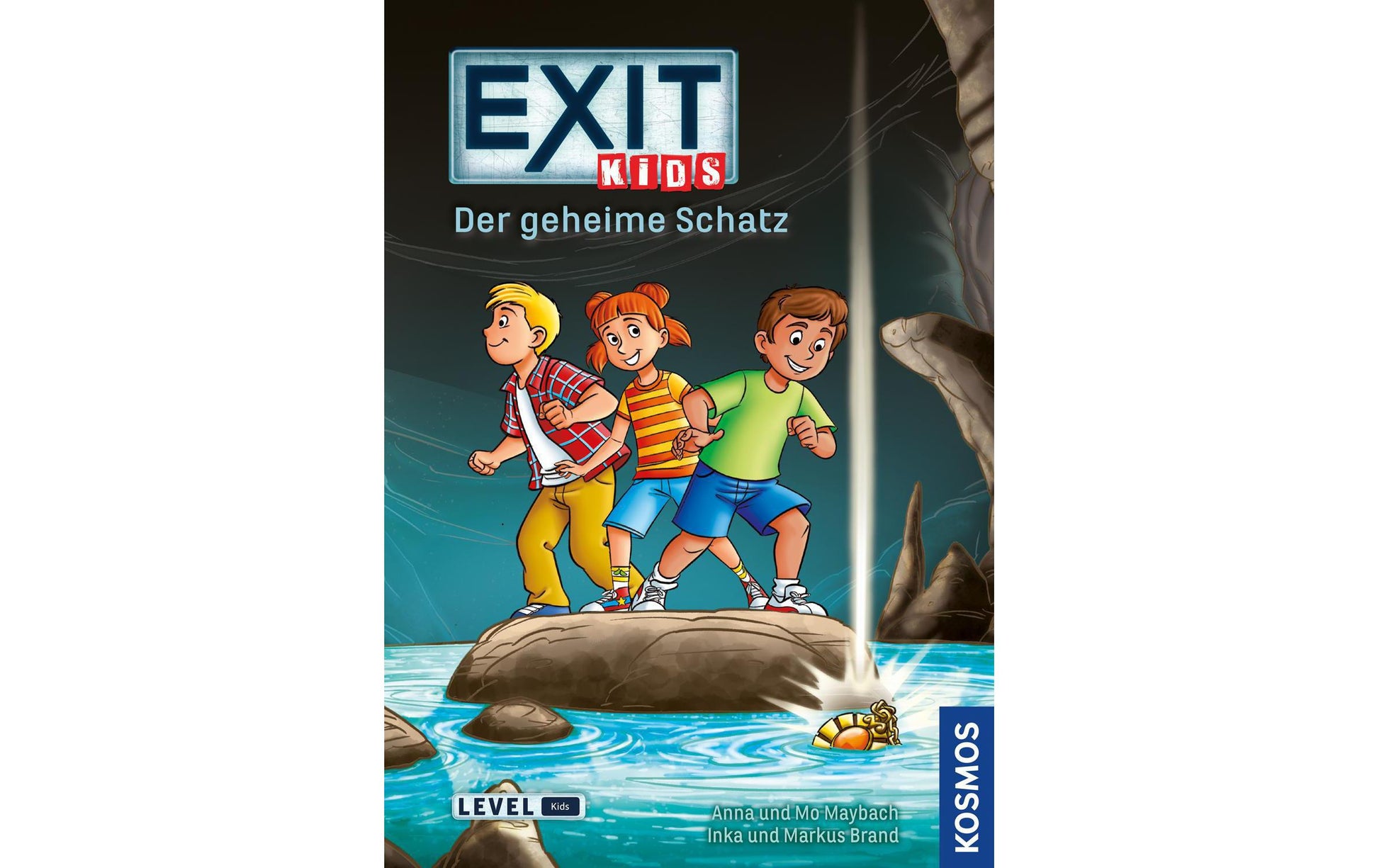 Kosmos Buch – EXIT: Der geheime Schatz, Softcover, 144 Seiten, Deutsch, ab 8 Jahren