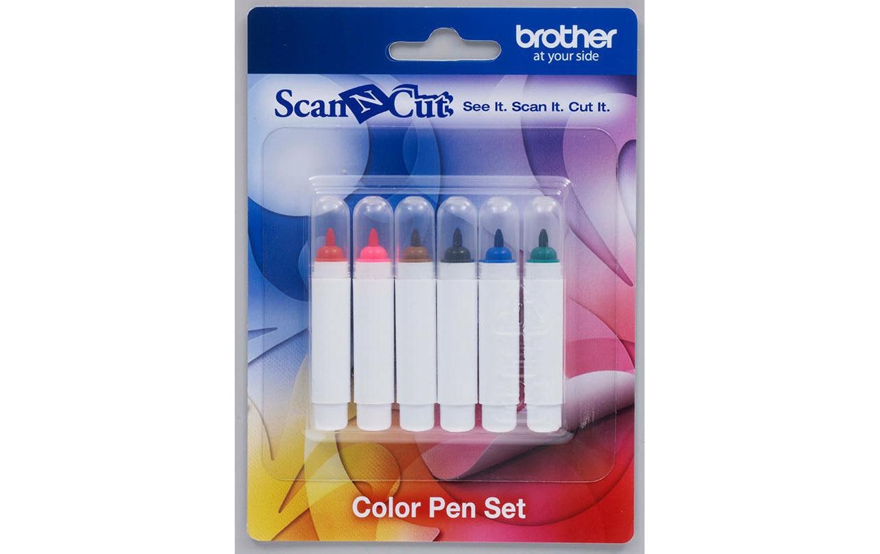 Brother Farbstifte, Set à 6, für ScanNCut