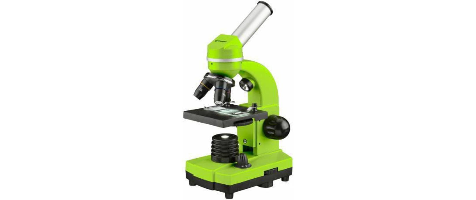 Bresser Optics Bresser Junior – Mikroskop-Bausatz – Schülermikroskop, 40–1600×, LED-Beleuchtung, ab 8 Jahren