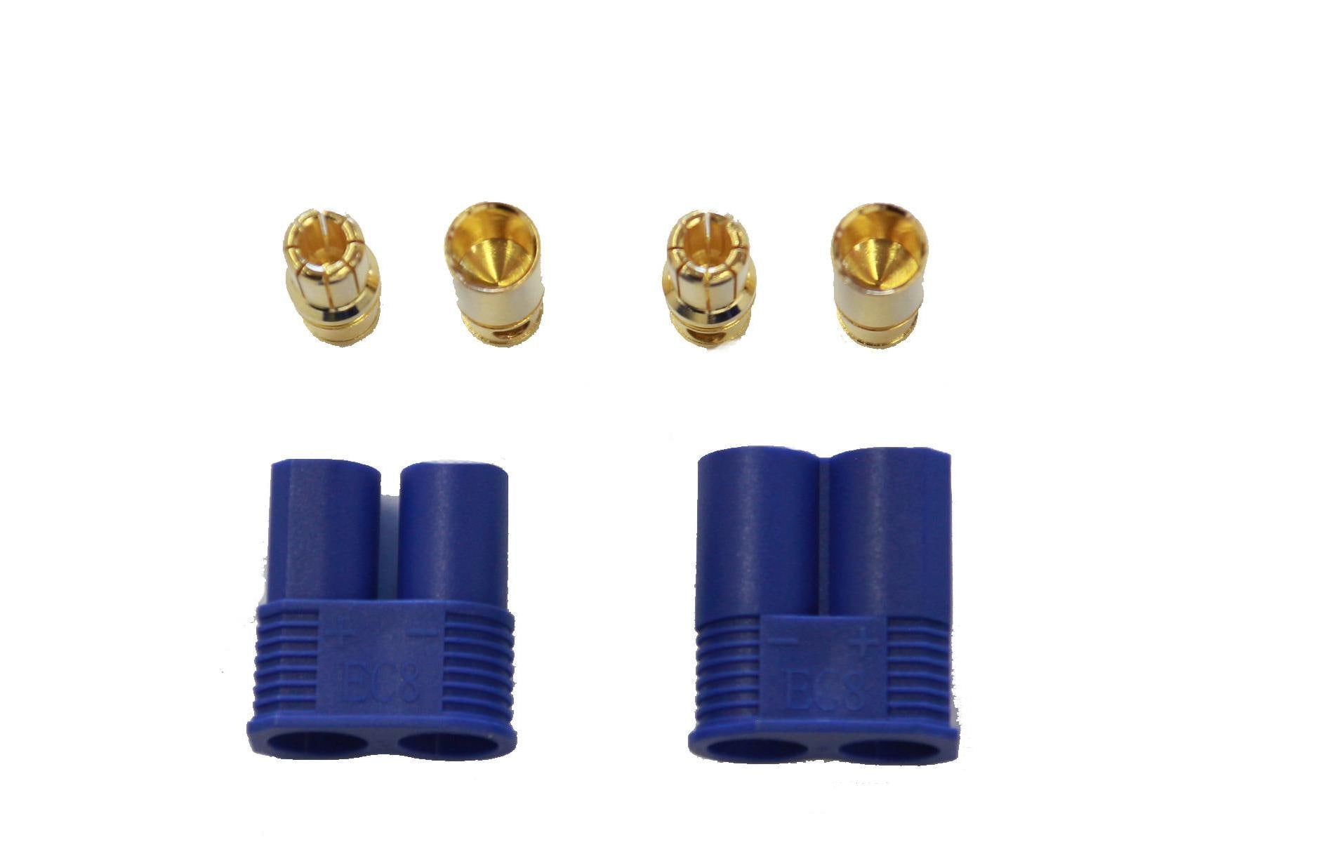 EP Product Adapterkabel EC8 Stecker/Buchse – Blau/Gold