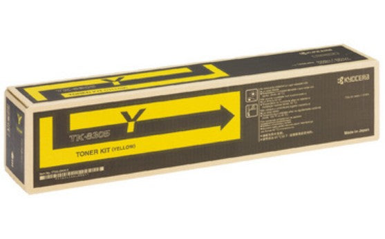 Kyocera – Toner TK-8305Y – Gelb, 15000 Seiten – für Farb-Laserdrucker/Multifunktionsgeräte