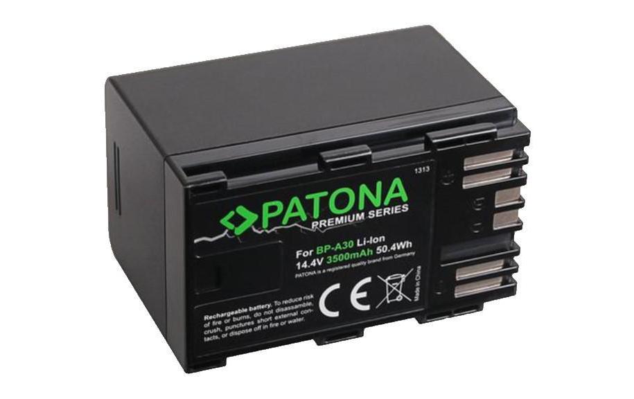 PATONA Akku – für Canon BP-A30, BP-A60, BP-A65 – 3500 mAh, 14,4 V