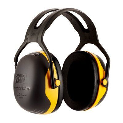 3M X2A Kapselgehörschutz – SNR 31 dB – Schwarz/Gelb