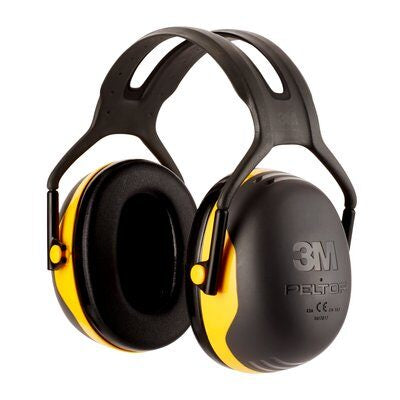 3M X2A Kapselgehörschutz – SNR 31 dB – Schwarz/Gelb