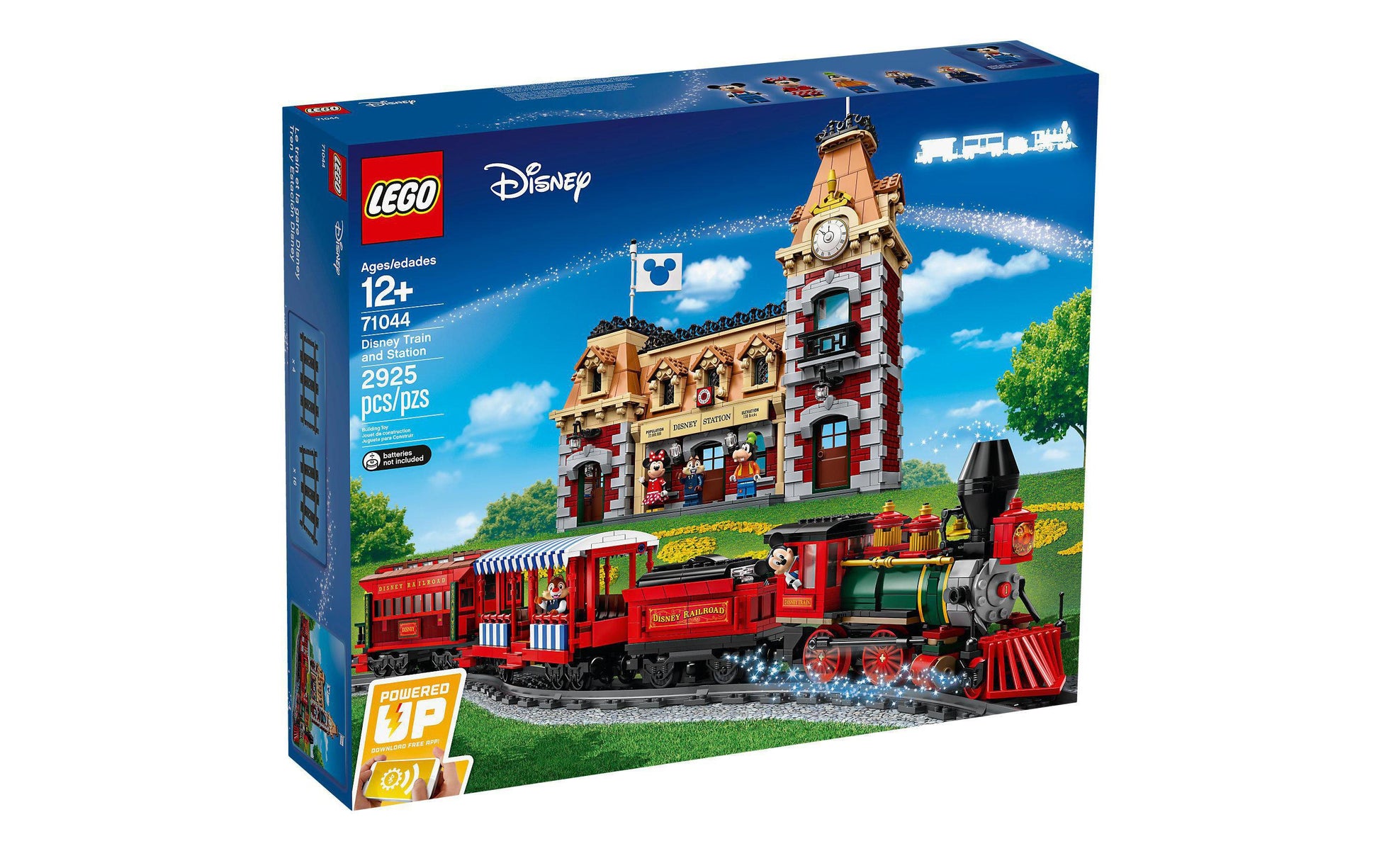 LEGO Disney Bauset Zug mit Bahnhof – 2'925-teilig – ab 12 Jahren