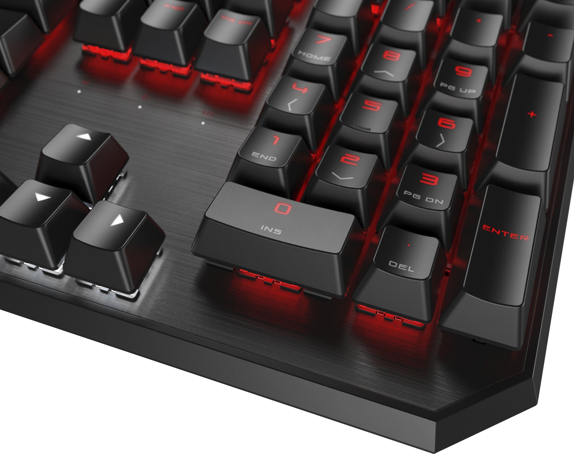 HP OMEN Sequencer – Gaming-Tastatur – mechanisch – kabelgebunden (USB) – beleuchtet – schwarz