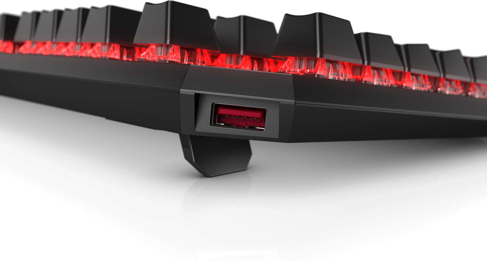 HP OMEN Sequencer – Gaming-Tastatur – mechanisch – kabelgebunden (USB) – beleuchtet – schwarz