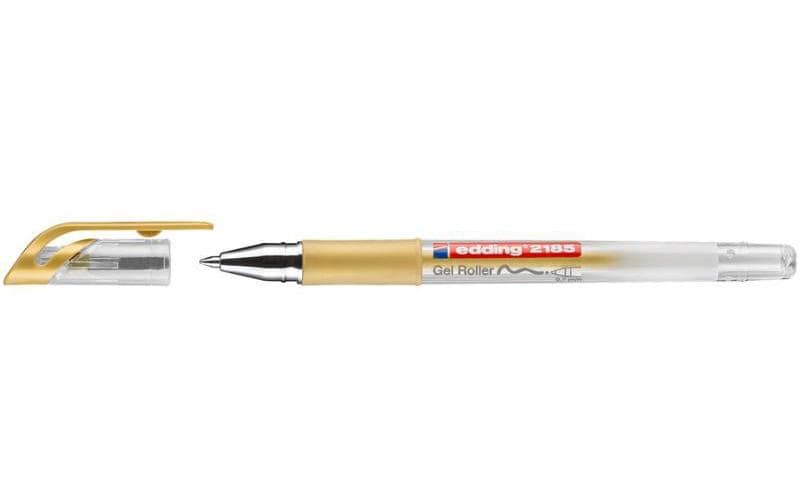 Edding 2185 Gelschreiber – Gold, Kappe