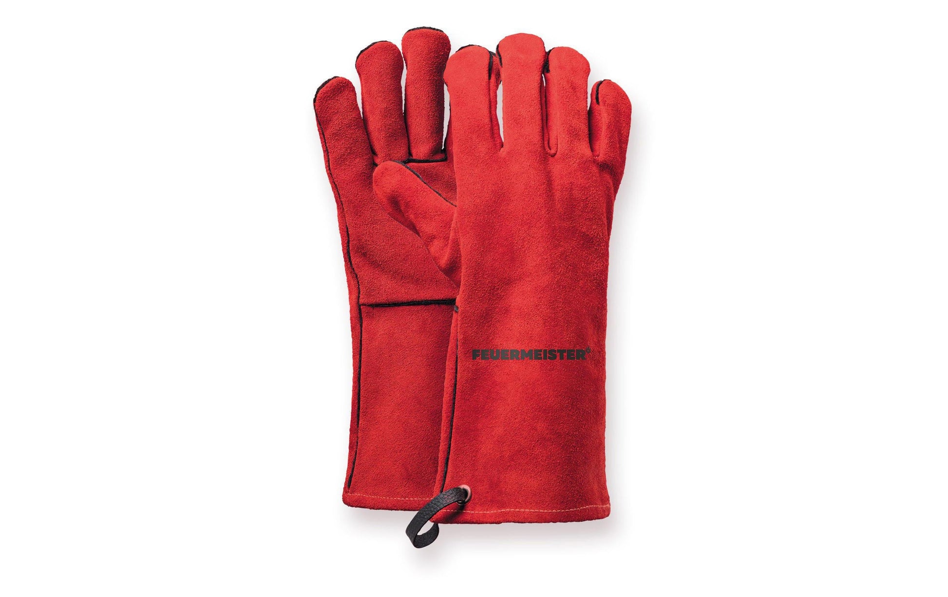 Feuermeister Arbeitshandschuhe G 3620 – Grösse 12 – Spaltleder, Kevlargarn – Rot