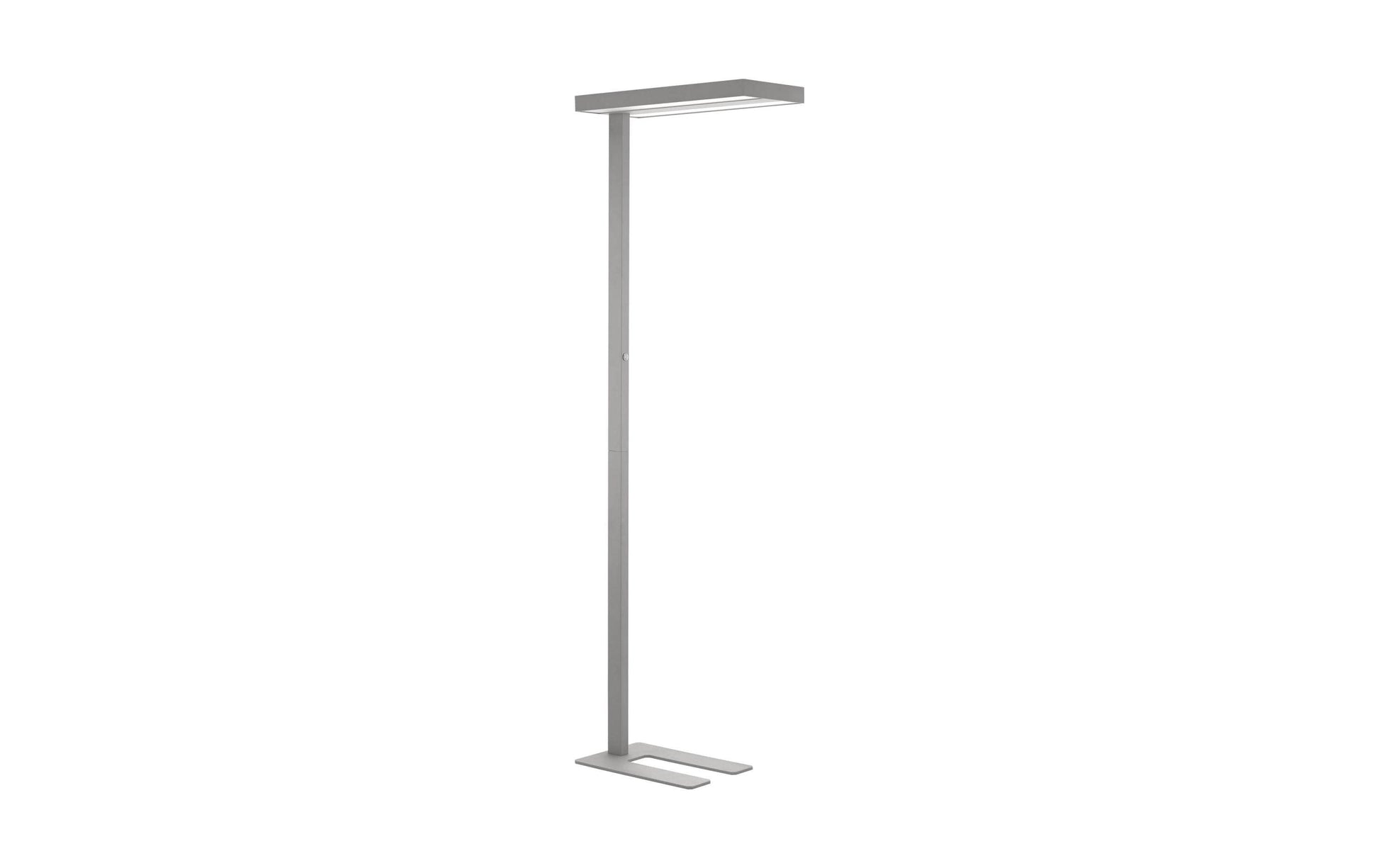 EGLO LED-Stehleuchte Garabella – 196 cm, 10500 lm, 72 W, 4000 K, dimmbar, Sensor, silber