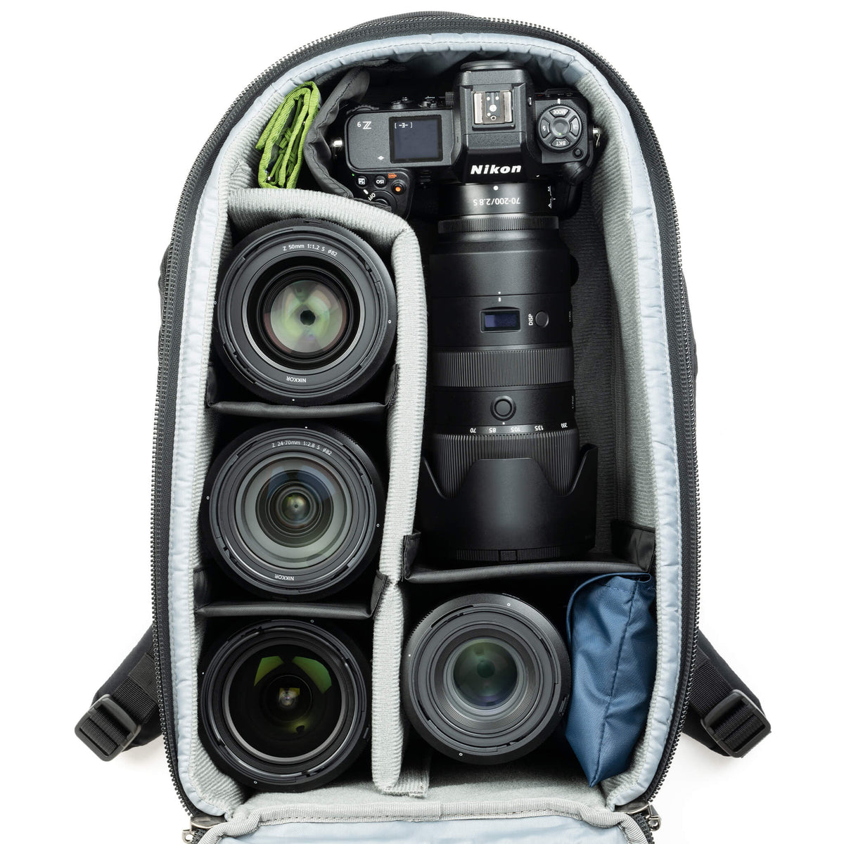 Think Tank Walker Pro Kamerarucksack – 24 L, für 14" Notebook – Spritzwassergeschützt, Neopren/Nylon, Schwarz