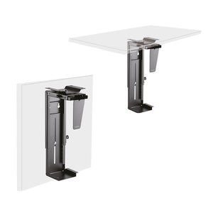 LogiLink CPU-Halterung für 8,8–20,3 cm Breite, 30–53,3 cm Höhe, 360° drehbar, bis 10 kg, schwarz