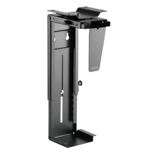 LogiLink CPU-Halterung für 8,8–20,3 cm Breite, 30–53,3 cm Höhe, 360° drehbar, bis 10 kg, schwarz