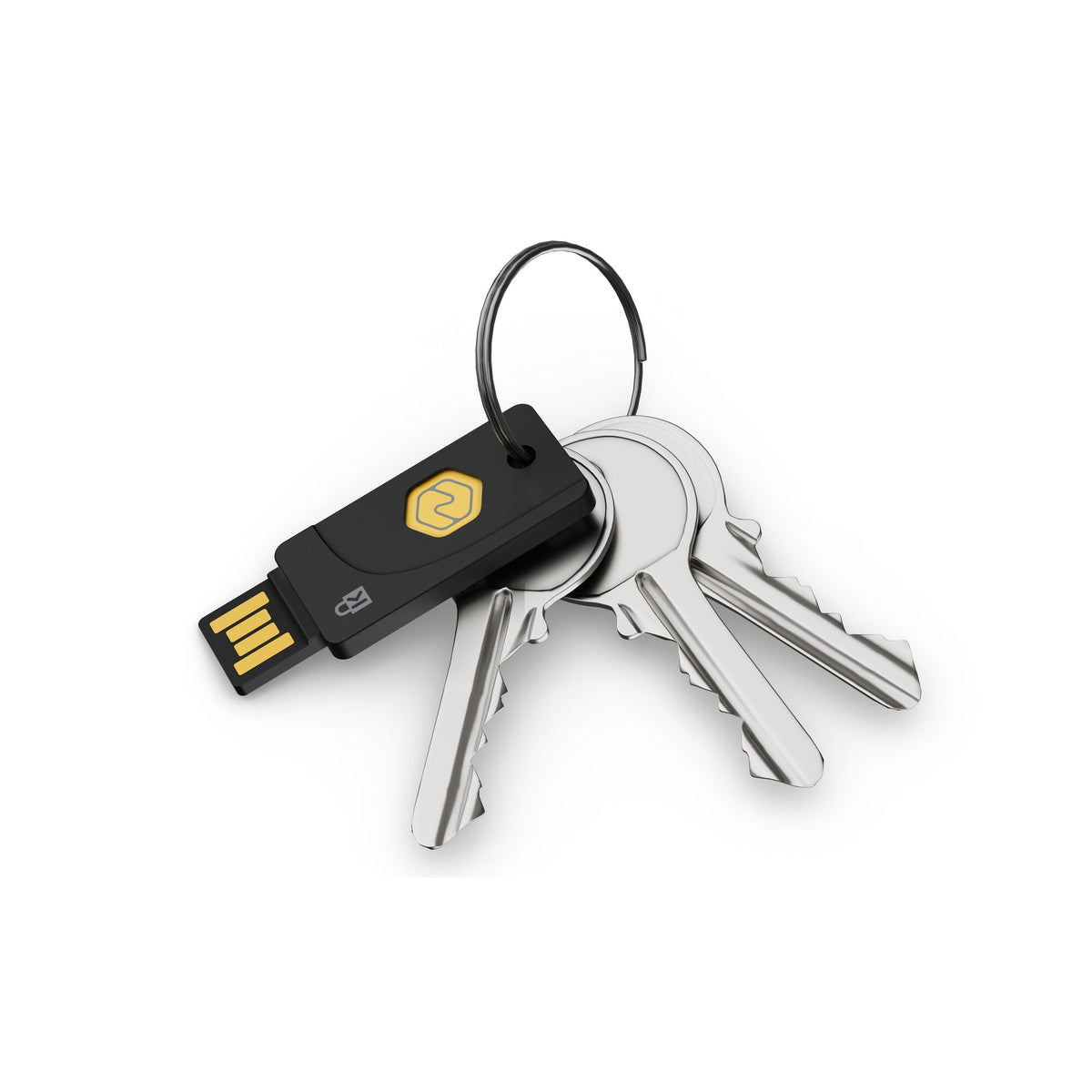 Kensington USB-Adapter – USB-A (Stecker) – VeriMark NFC+ – FIDO2 Level 2 – für Windows, Mac