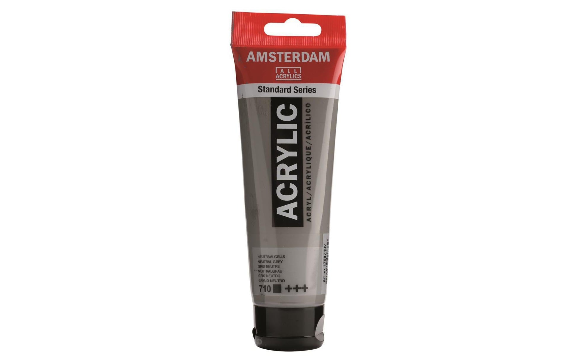 Royal Talens Amsterdam – Acrylic Standard – Acrylfarbe – Neutralgrau, 120 ml