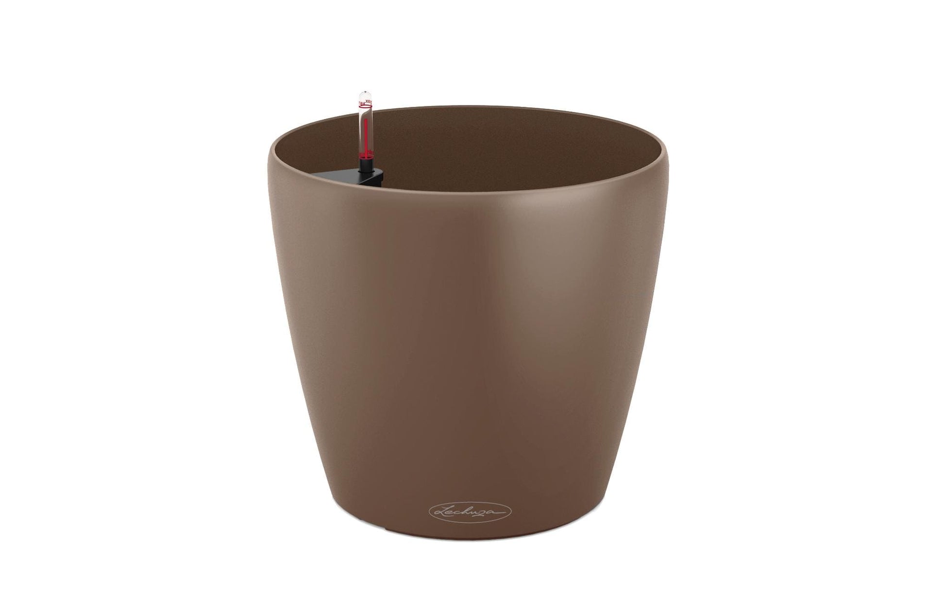 LECHUZA CLASSICO Color Pflanzentopf – Ø 21,5 × 20,5 cm – Kunststoff, braun