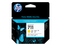 HP Tintenpatronen-Multipack 711, Gelb, 3er-Pack – für 711
