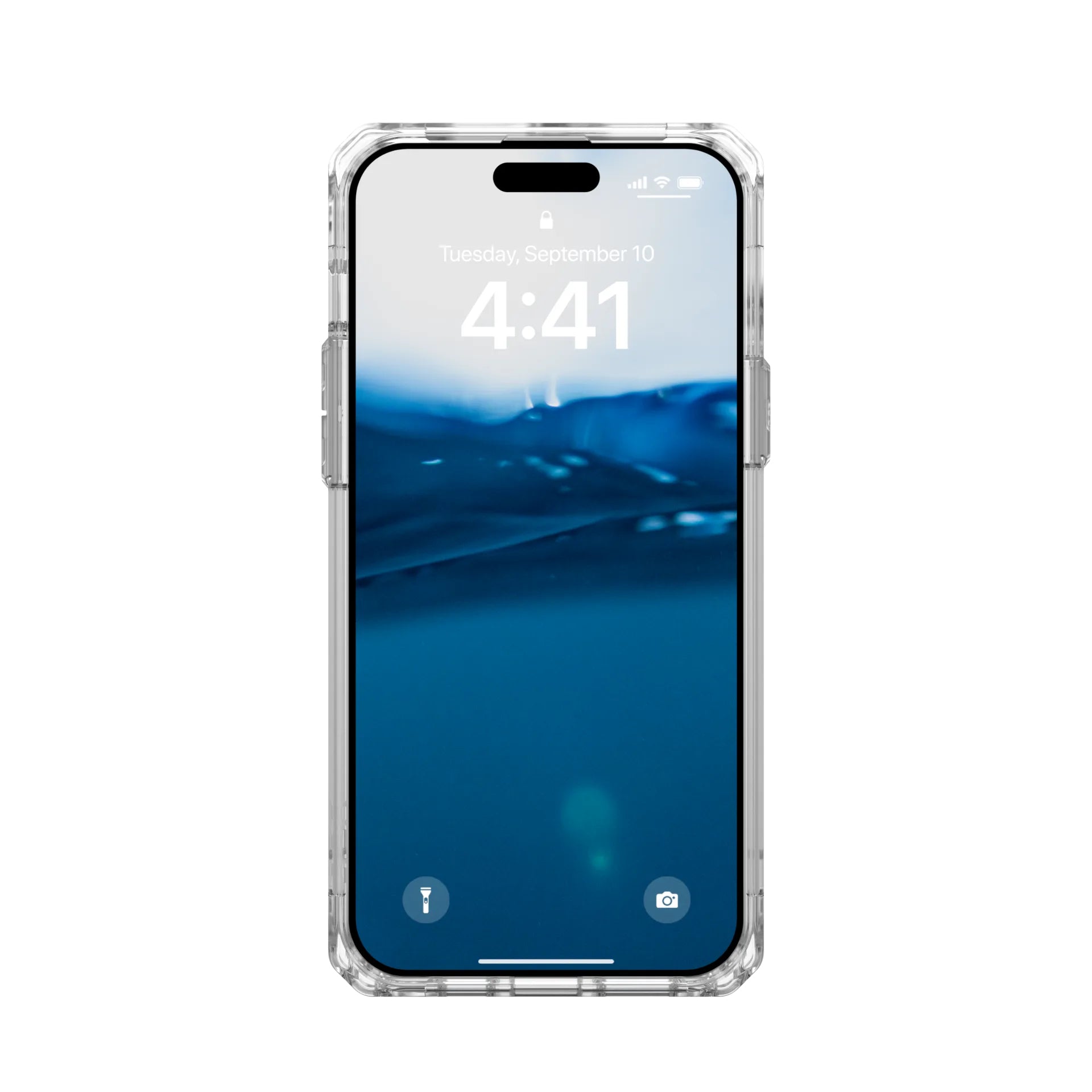 Urban Armor Gear UAG – Backcover Plyo Ice – für Apple iPhone 15 Plus – transparent – TPU/PC, MagSafe-kompatibel