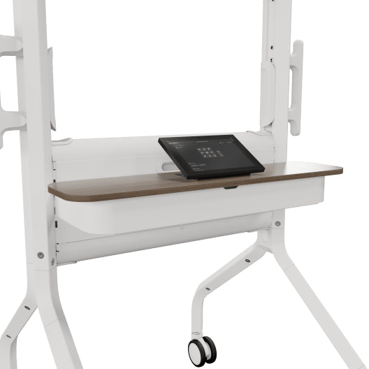 Chief Voyager L – Trolley, bis 75", VESA 600×400, bis 79 kg, weiss