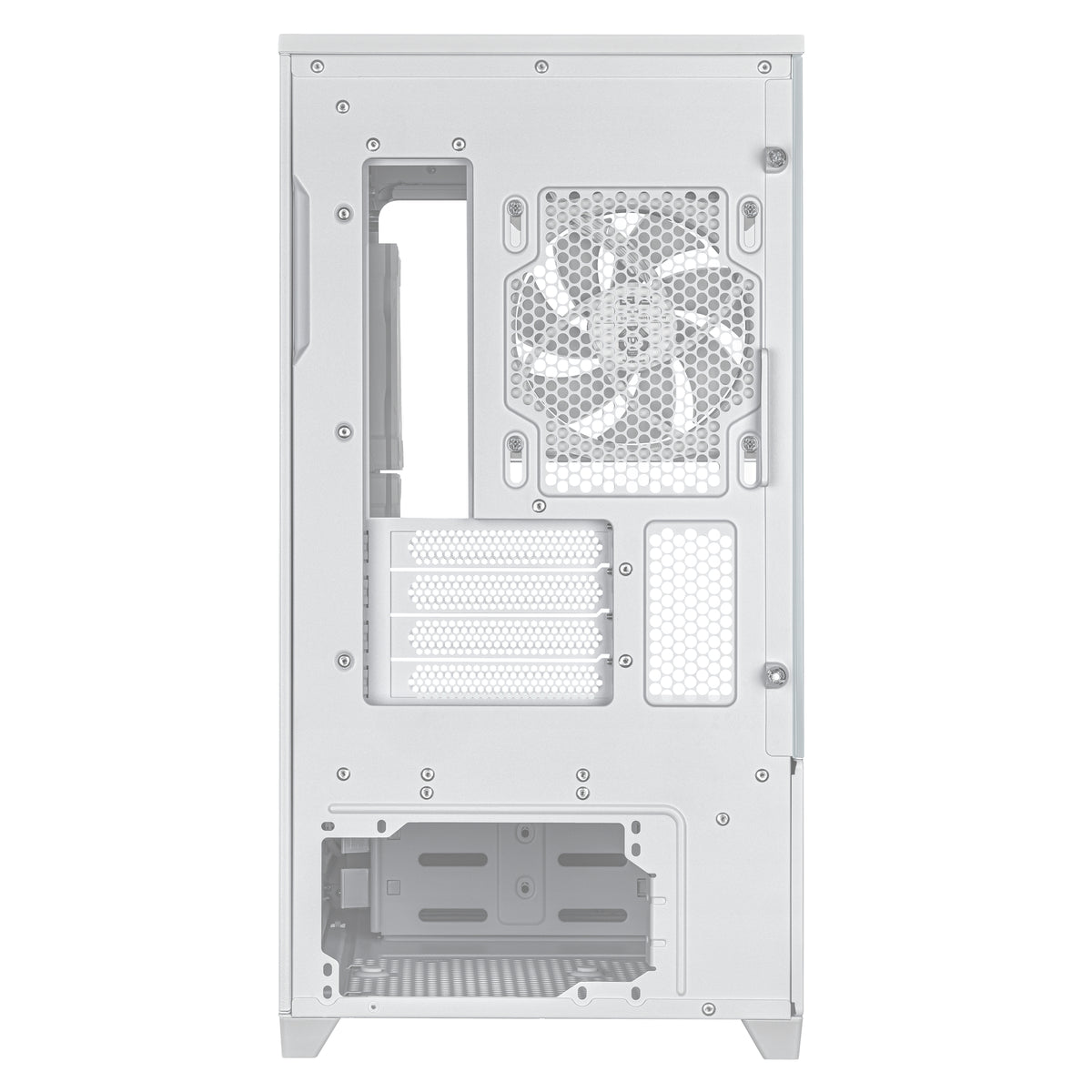 ASUS AP202 PRIME TG – PC-Gehäuse – Mid-Tower, für Micro-ATX, Mini-ITX, 6 Lüfterplätze, Schwarz, Hartglas