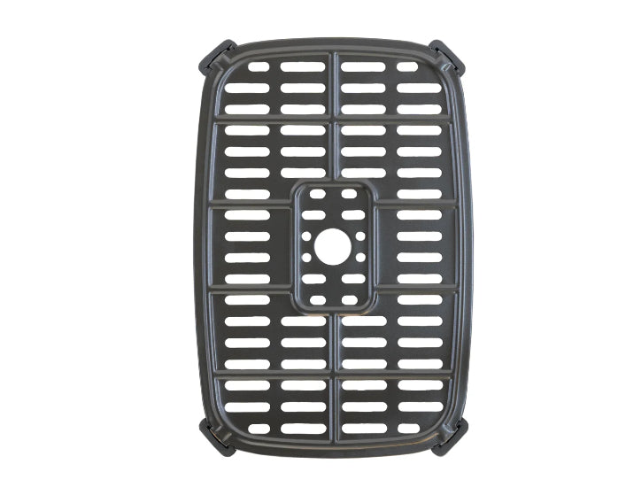 Unold Heissluftfritteuse TWIN ZONE 58685 – 8 l, Doppelkammer, 1700 W – Schwarz/Grau