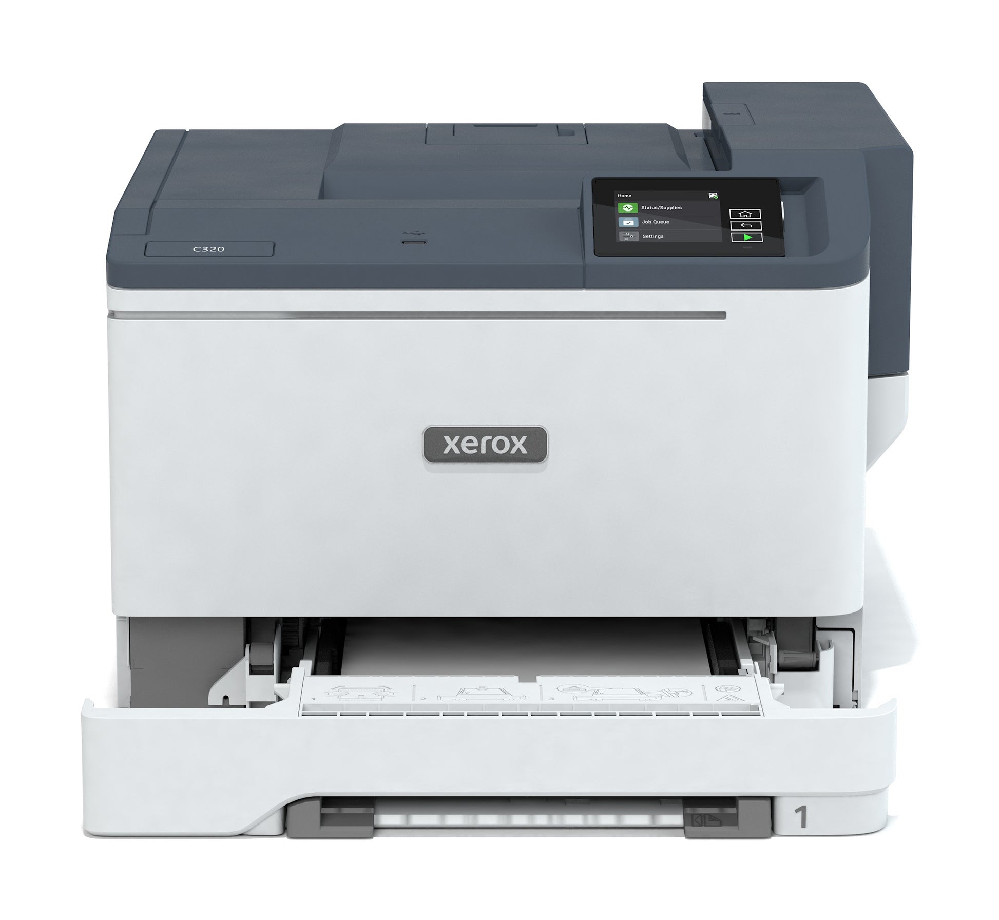 Xerox C320 – Farbe, A4, Duplex, WLAN, LAN, USB, 35 ppm, AirPrint, Mopria