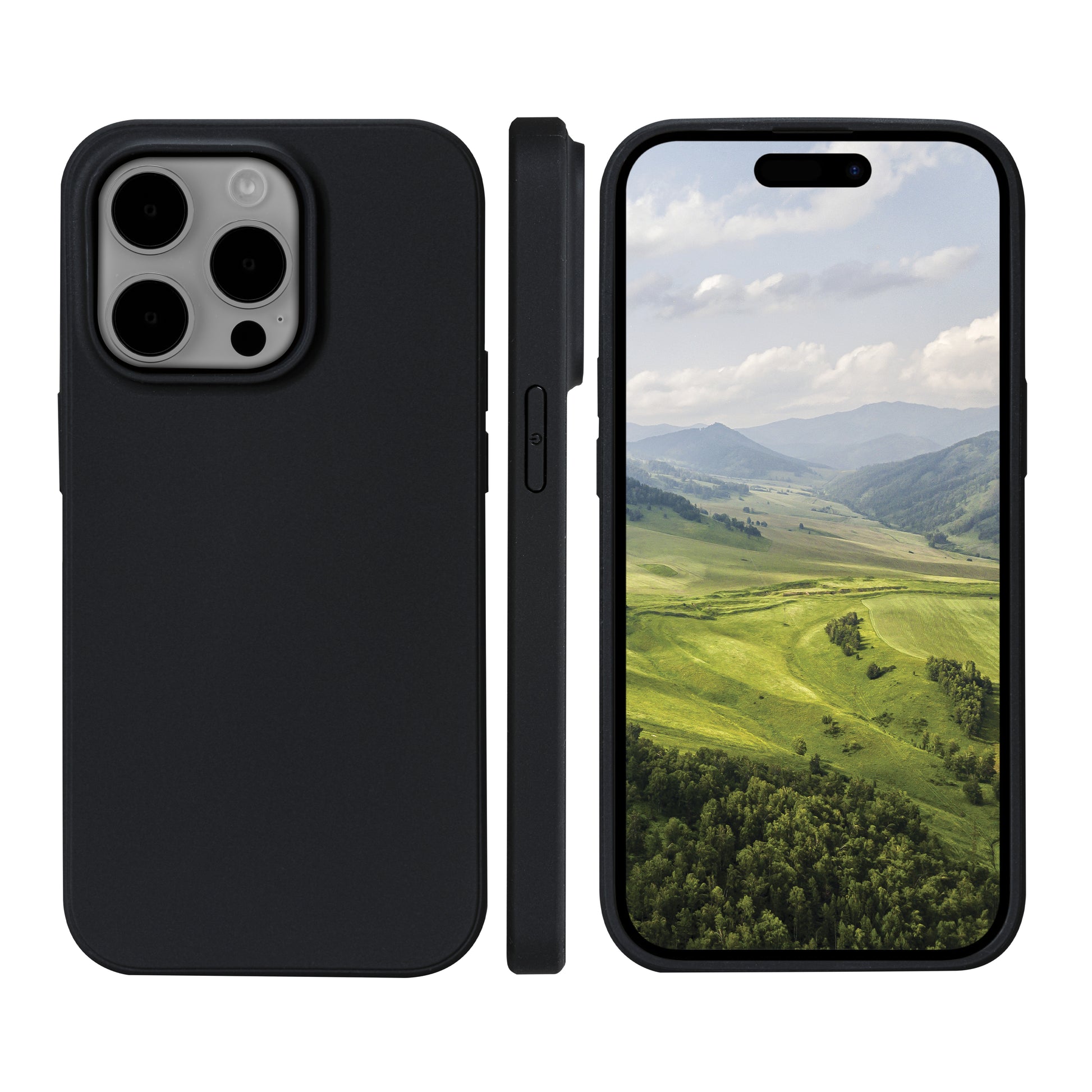 dbramante1928 Greenland Backcover – für Apple iPhone 15 Pro, Kunststoff, Schwarz