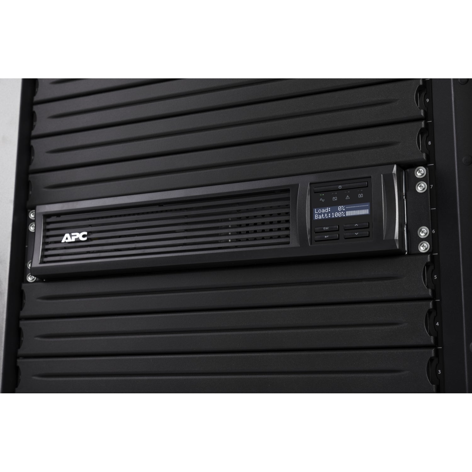APC SMT3000RMI2UC USV 3 kVA/2700 W Line-Interaktiv – 2U Rack – C13×8, C19×1, Eingang IEC C20