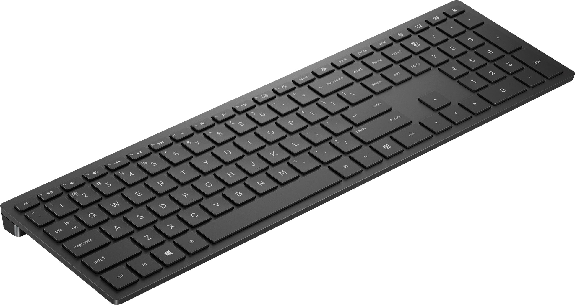 HP Pavilion 400 Wireless – Tastatur – 2,4 GHz USB-A (Nano-Empfänger) – Schwarz