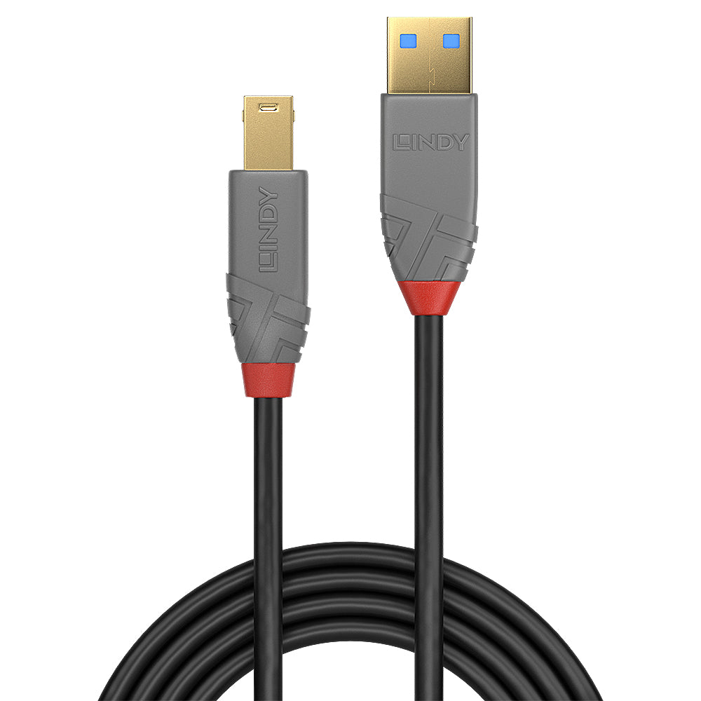 Lindy USB-Kabel, USB-A zu USB-B, 3 m, USB 3