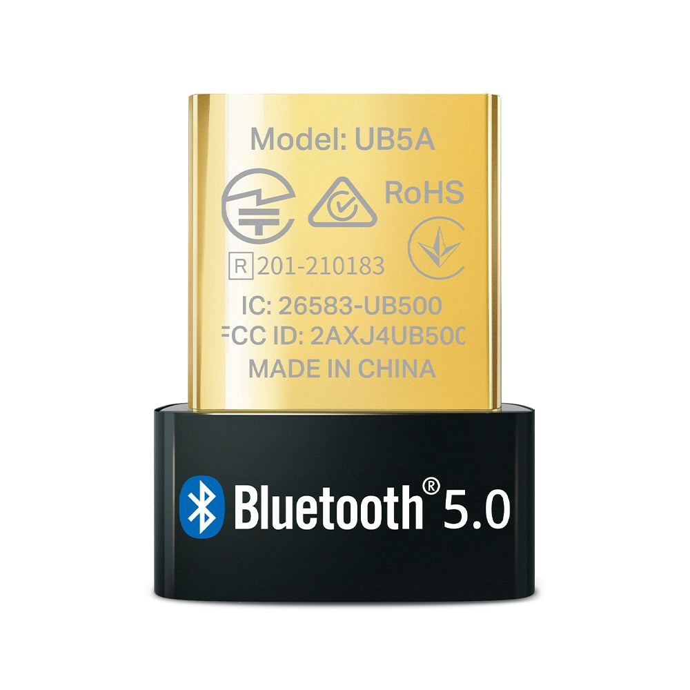 TP-Link UB5A USB Bluetooth Adapter – Bluetooth 5.0, USB 2.0 – für PC, Windows 7–11