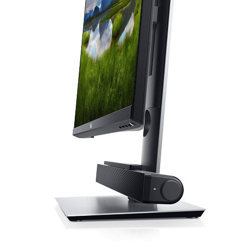 Dell AC511M – Soundbar ohne Subwoofer – 2,0, 2,5 W, für PXX19 und UXX19 Thin Bezel, USB 2.0, Line-in, Schwarz