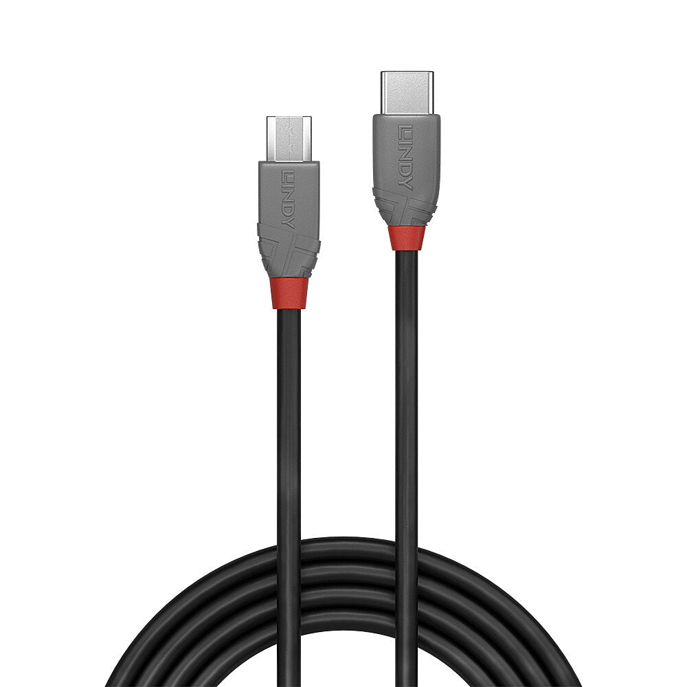 Lindy USB-Kabel, USB-C zu Micro-USB, 1,5 m, USB 2.0