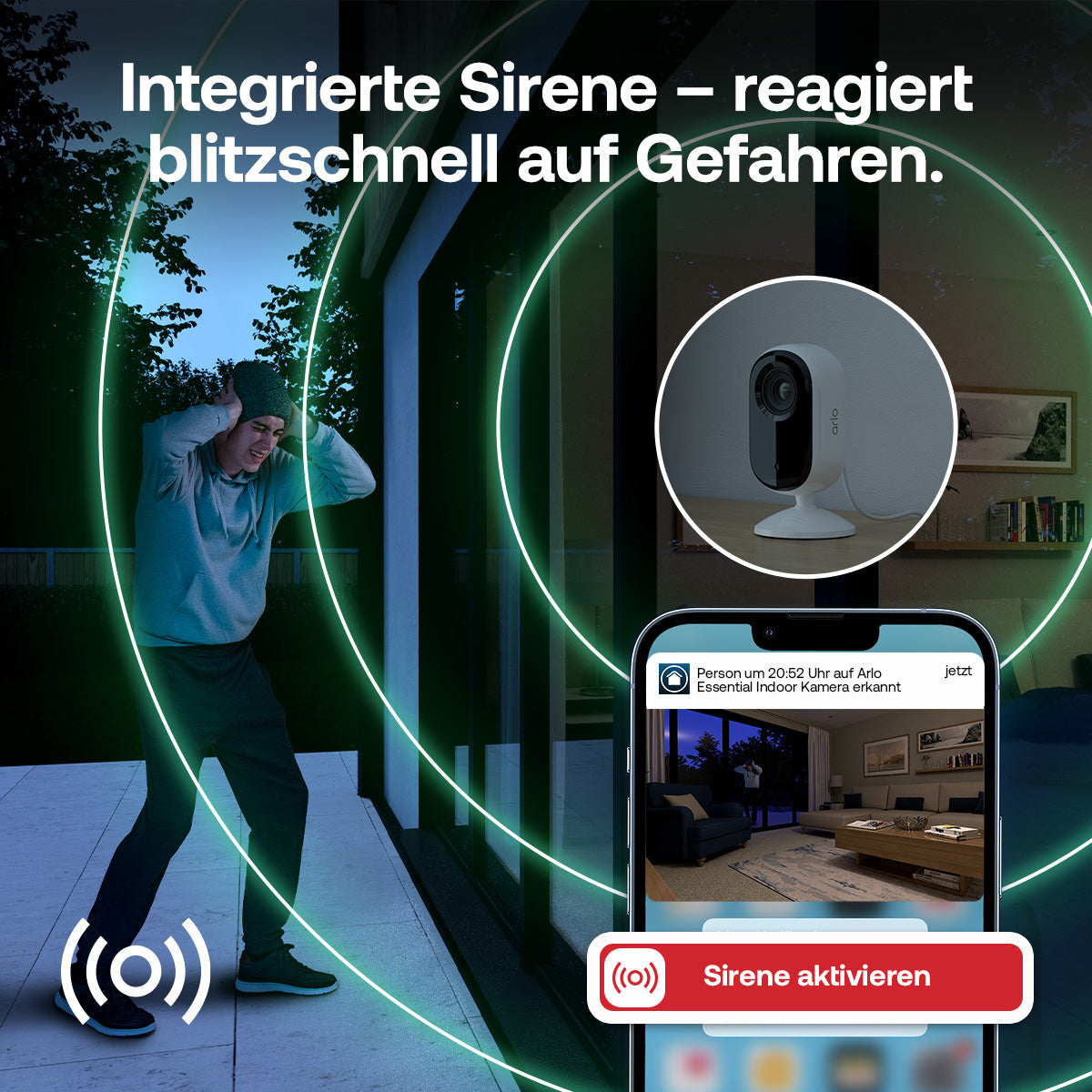 Arlo Essential E3 – Indoor, 2K