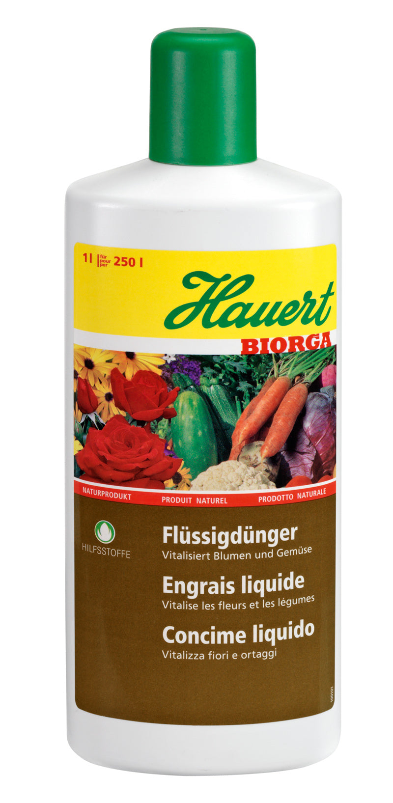 Hauert Mehrnährstoffdünger, 1 l, Flüssig, Bio – 1 Stück
