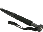 Dörr Smarty Stativ – 112 cm, 3 kg Belastbarkeit, 3 Sektionen, Aluminium, 3-Wege-Kopf, 1/4" Gewinde – Schwarz