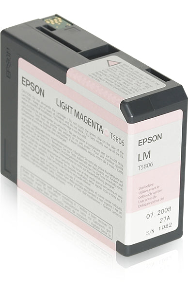 Epson Tintenpatrone T5806, Magenta, 80 ml