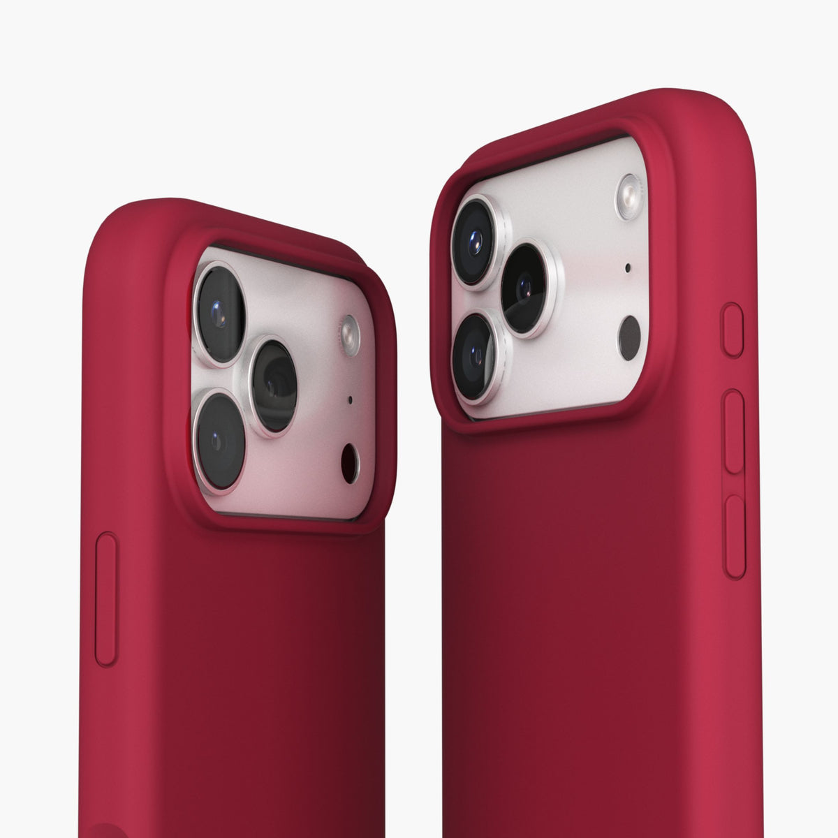 Vonmählen Backcover – für Apple iPhone 17 Pro – rot – Silikon – MagSafe-kompatibel