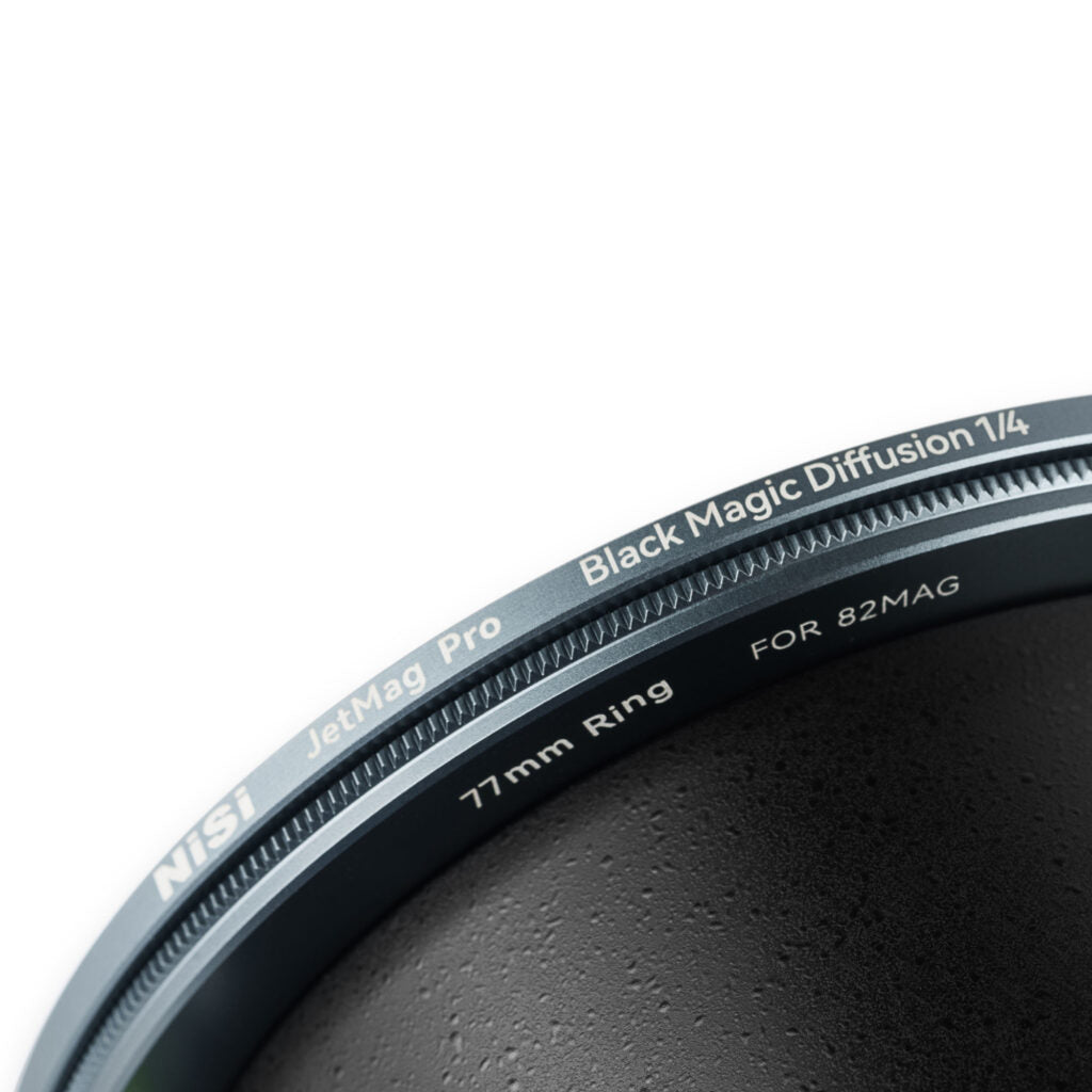 NiSi Black Magic Diffusion Diffusionsfilter – 95 mm – für JetMag Pro Magnetsystem – Grau