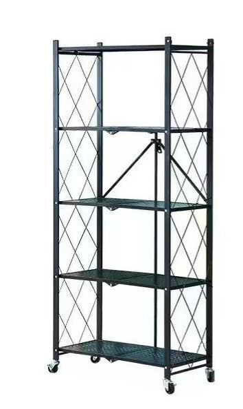 Colibri Multiflex 5 Gewächshaus – Stahl – Schwarz – 5 Regale – 715 × 1630 × 340 mm