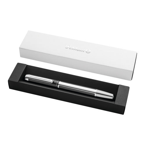 Pelikan PURA – Federspitze F – Anthrazit – Patronen