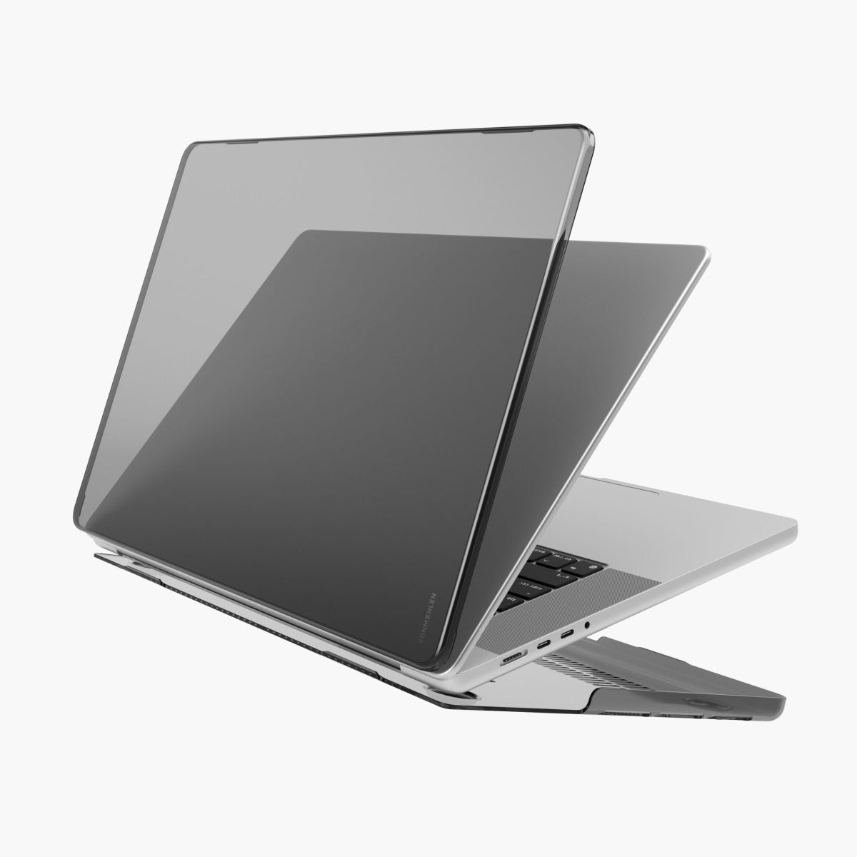 Vonmählen Notebook-Schutzhülle für MacBook Pro 16" – Transparent/Schwarz