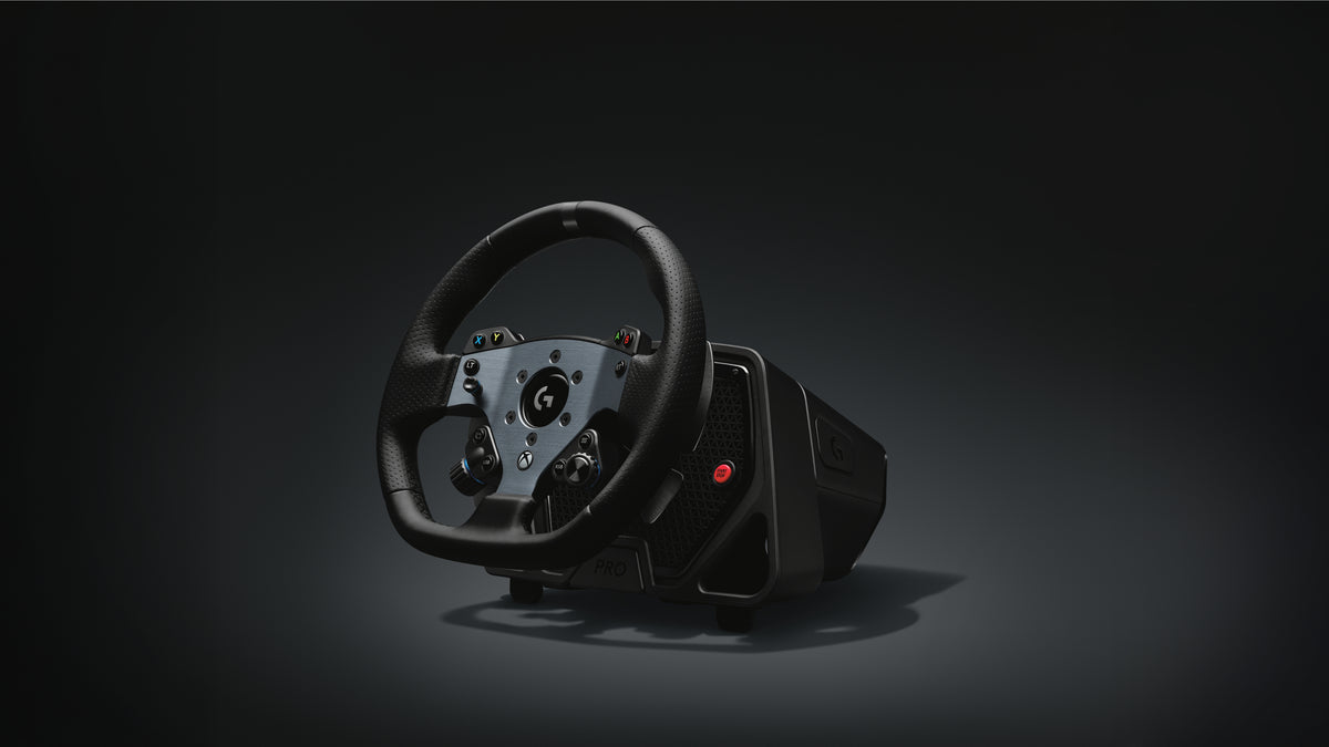 Logitech G PRO Wheel – Joystick – Kraft-Rückmeldung, USB (kabelgebunden), USB-A, Schwarz – für PC & Xbox