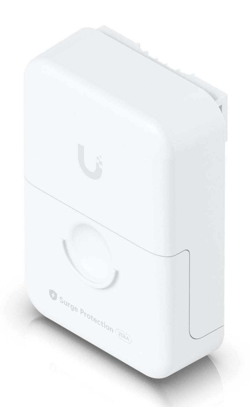 Ubiquiti UACC-ETH-SP-PRO – Überspannungsschutz – 2× RJ-45, 10 Gbit/s, Wandmontage, Weiss