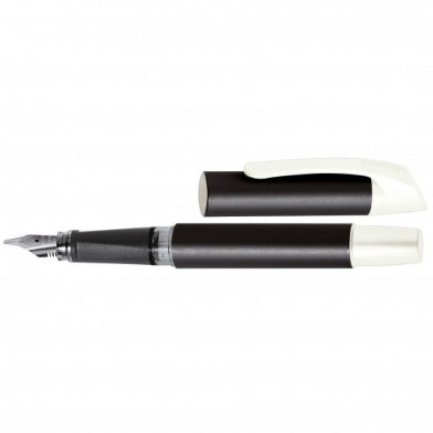 ONLINE Schreibgeräte ONLINE Campus II Bestwriter – Kalligrafie-Füller – 1,4 mm – Schwarz/Silber – 3er Pack
