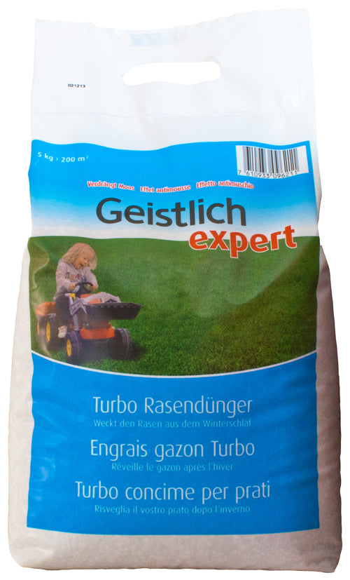 Hauert Mehrnährstoffdünger, Turbo, 10 kg, Granulat – für Rasen